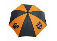 野外活動のための防水大きいゴルフ傘の防風の注文の大きいロゴ サプライヤー