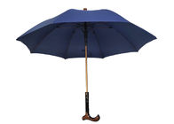 金属先端珍しい雨傘、歩く杖の傘のガラス繊維の肋骨 サプライヤー