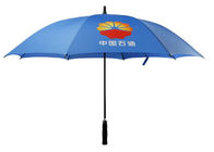 青い防風のゴルフ傘、昇進のゴルフ傘の防水 サプライヤー