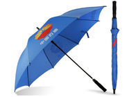 青い防風のゴルフ傘、昇進のゴルフ傘の防水 サプライヤー