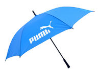 ゴム製ハンドルのコンパクトのゴルフ サイズの傘、注文のロゴのゴルフ傘 サプライヤー