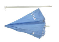 耐久の携帯用ビーチ パラソル、屋外のテラスの傘の注文の印刷 サプライヤー