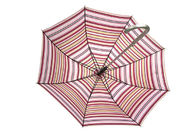 快適な多彩なしまのある子供雨傘の頑丈な単一のおおい サプライヤー