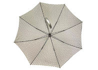 黒い金属の肋骨Jのハンドルの傘、防風のゴルフ傘によってカスタマイズされる設計 サプライヤー