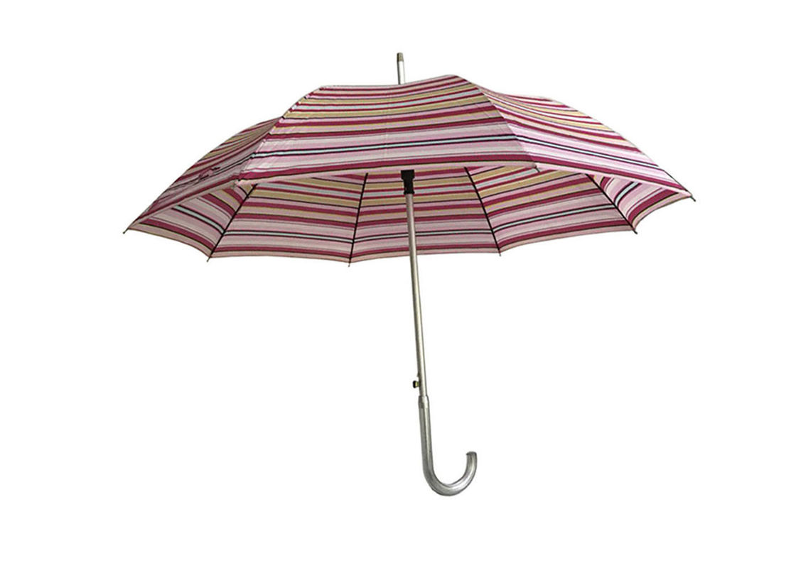 快適な多彩なしまのある子供雨傘の頑丈な単一のおおい サプライヤー